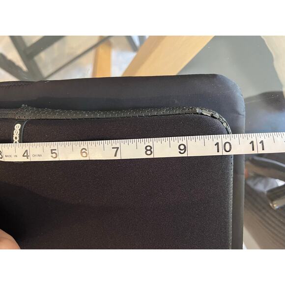 Encase laptop sleeves 12” and 13” two pack bundle black neoprene fleece sleeve - Picture 7 of 8